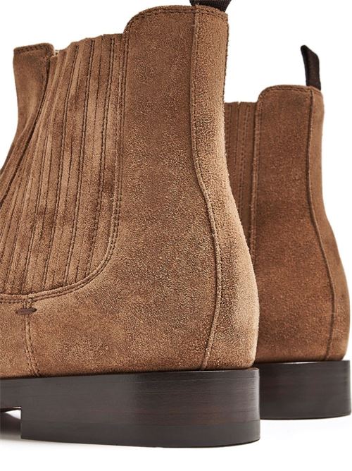 Light brown calf suede boot Brunello Cucinelli | MZUPEAV715C8831